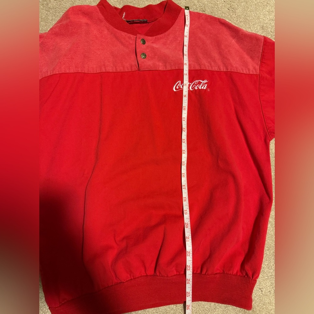 Vintage Coca-Cola Long Sleeve Sweatshirt 90s - Picture 7 of 7